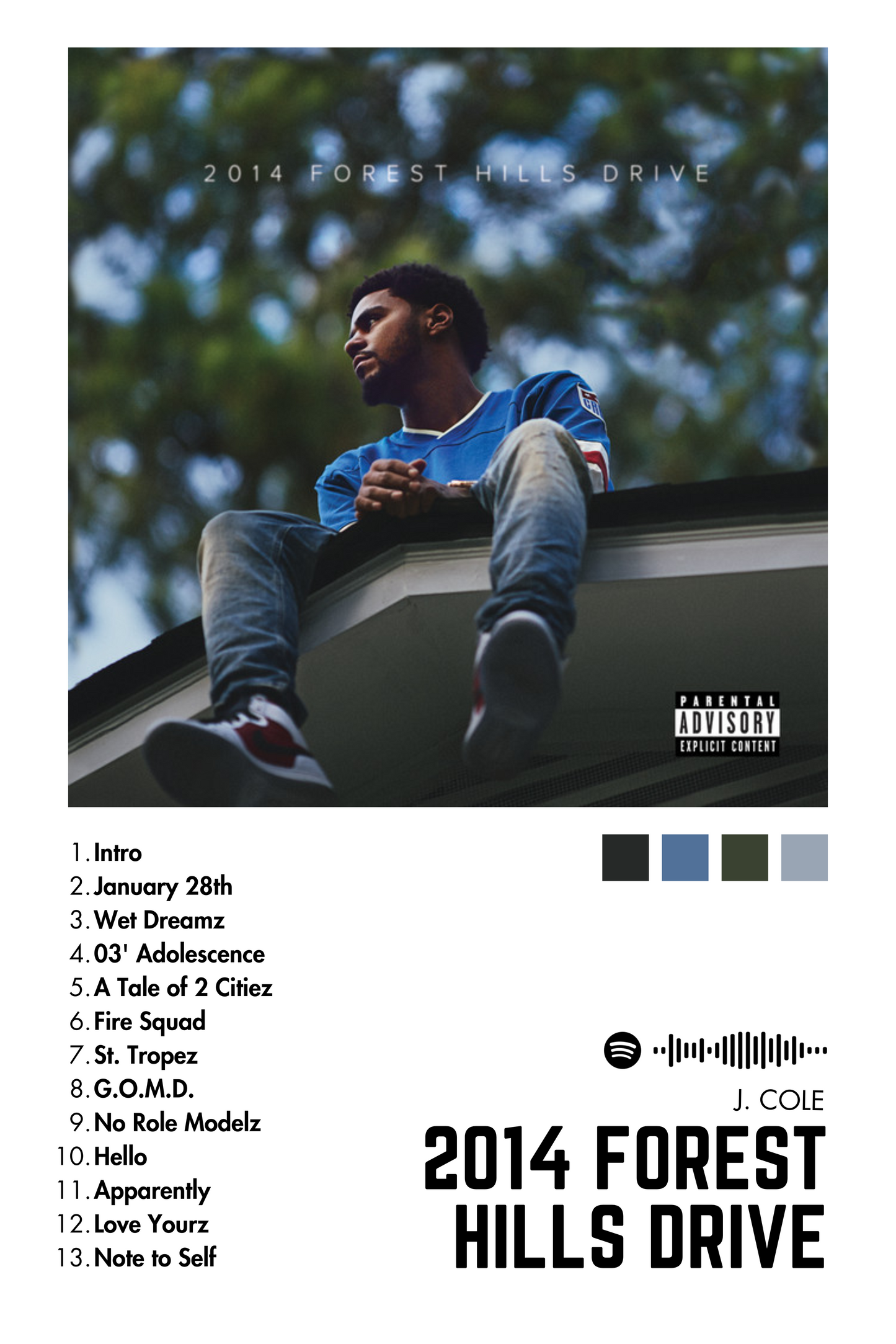 Alfombras Album - Album "2014 Forest Hills Drive" - J. Cole