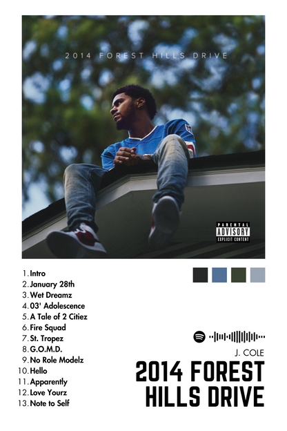 Alfombras Album - Album "2014 Forest Hills Drive" - J. Cole