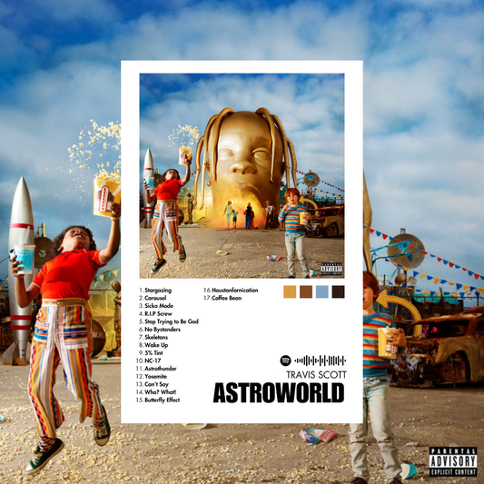 Alfombras Album - Album "Astroworld" - Travis Scott