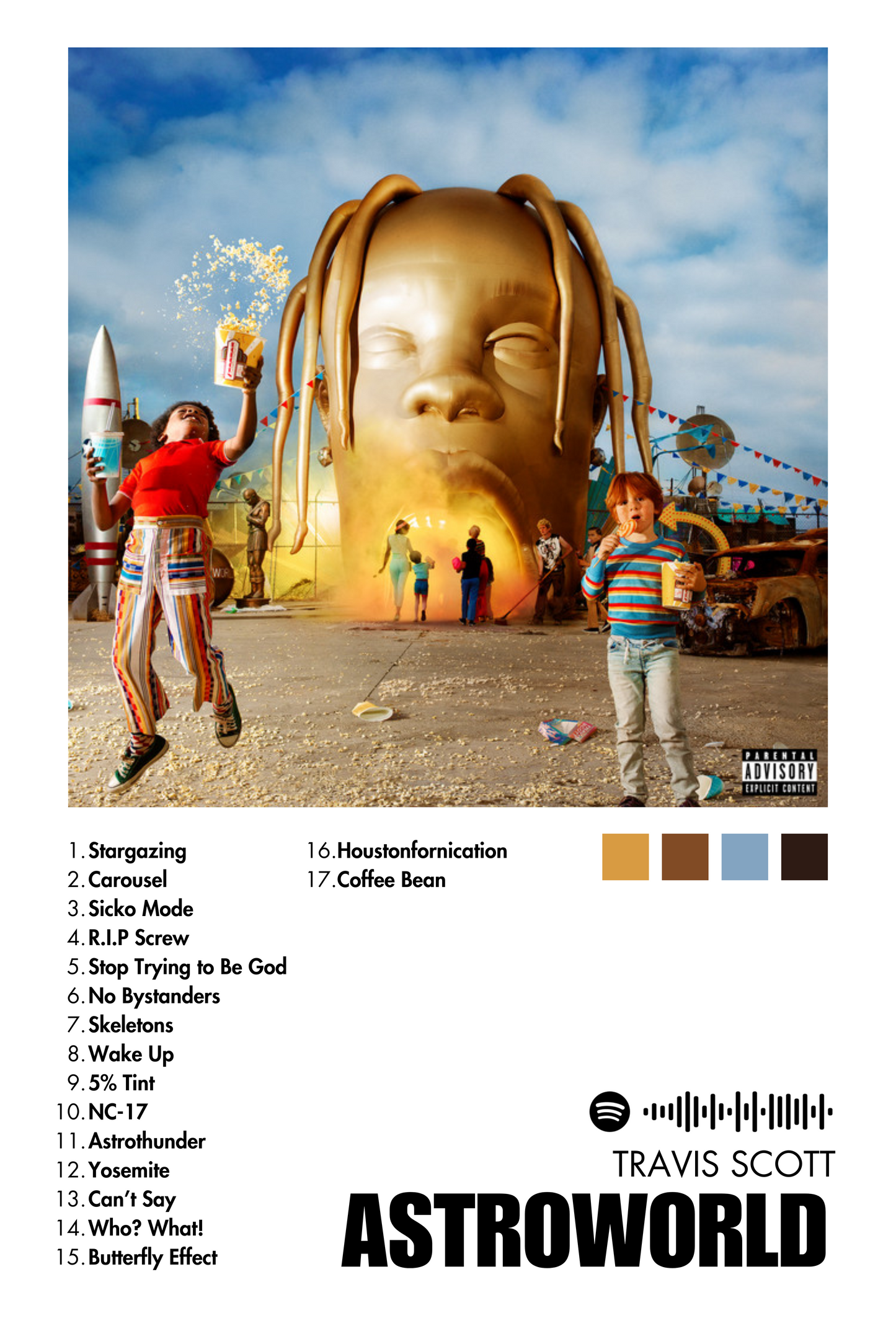 Alfombras Album - Album "Astroworld" - Travis Scott