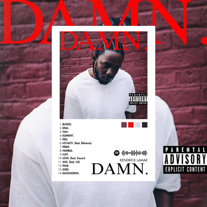 Alfombras Album - Album "DAMN." - Kendrick Lamar