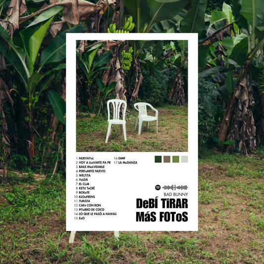 Alfombras Album - Album "Debí Tirar Más Fotos" - Bad Bunny