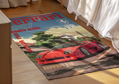 Alfombras Turbo - Ferrari F40 Portada Comic