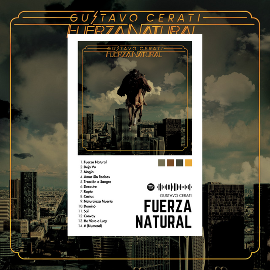 Alfombras Album - Album "Fuerza Natural" - Gustavo Cerati