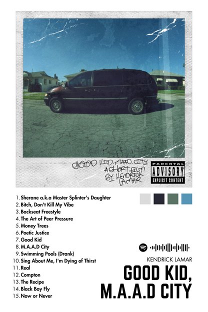 Alfombras Album - Album "Good Kid, M.A.A.D City" - Kendrick Lamar