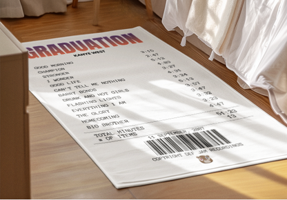 Alfombra Boleta Musical - Album "Graduation" - Kanye West
