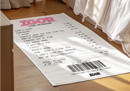 Alfombra Boleta Musical - Album "Igor" - Tyler, The Creator