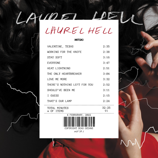 Alfombra Boleta Musical - Album "Laurel Hell" - Mitski