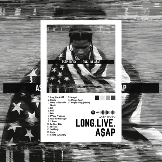 Alfombras Album - Album "LONG.LIVE.A$AP" - A$AP ROCKY