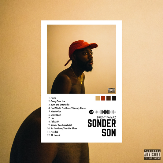 Alfombras Album - Album "Sonder Son" - Brent Faiyaz