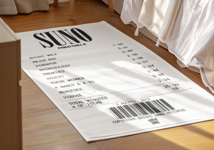 Alfombra Boleta Musical - Album "S.U.N.O" - Pablo Chill-E