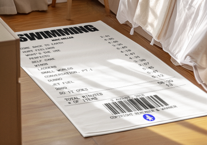 Alfombra Boleta Musical - Album "Swimming" - Mac Miller