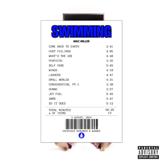 Alfombra Boleta Musical - Album "Swimming" - Mac Miller